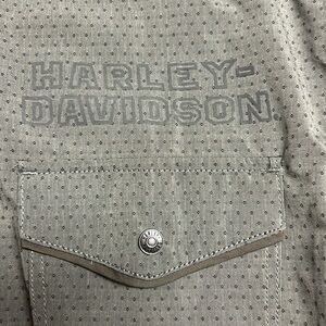 Harley Davidson long sleeve button down.